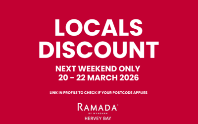 Locals Weekend Escape – 10% Off at Ramada Hervey Bay